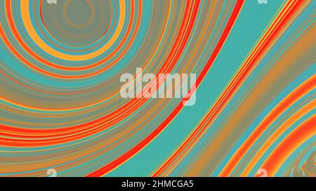 Illustrazione di uno sfondo astratto colorato con strisce Foto Stock