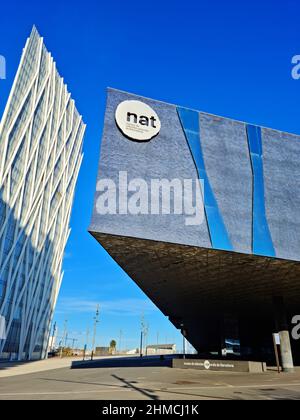 NAT, Museu Blau, Museo di Scienze naturali di Barcellona, zona Fòrum, Barcellona, Catalogna, Spagna Foto Stock