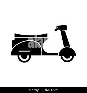 Icona astratta vettoriale sul bianco, illustrazione isolata per grafica e web design. Semplice simbolo piatto. Illustrazione Vettoriale