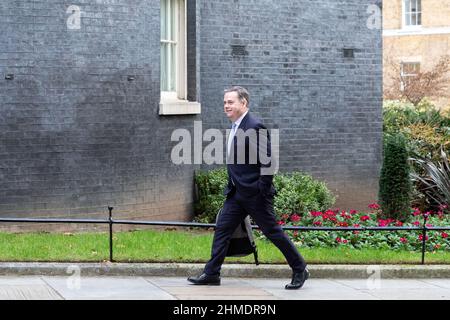 Londra, Regno Unito. 2nd Feb 2022. Ben Wallace, Segretario di Stato britannico per la Difesa, ha visto al 10 davanti alle Domande del primo Ministro al Parlamento di questa settimana. Credit: SOPA Images Limited/Alamy Live News Foto Stock