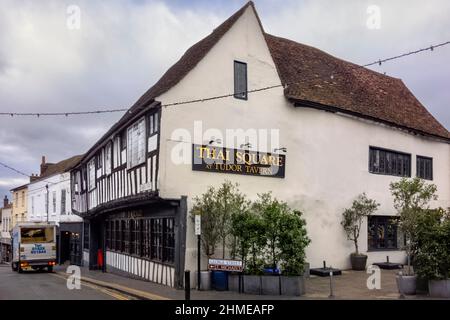 Thai Square & Tudor Tavern Restaurant St. Albans Hertfordshire Foto Stock