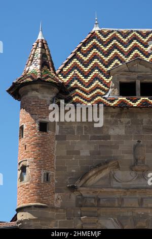 St Antoine l'Abbaye, Isere , Rhone Alpes, Francia, Europa Foto Stock