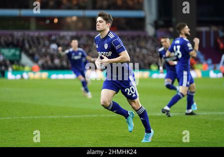 Foto di archivio datata 09-02-2022 di Daniel James, che ha puntato più obiettivi dopo il suo sostegno nel pareggio avvincente di Leeds ad Aston Villa. Data di emissione: Giovedì 10 febbraio 2022. Foto Stock