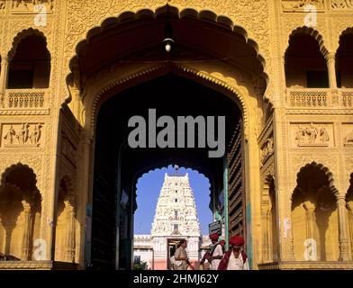 India. Pushkar Rajasthan Foto Stock