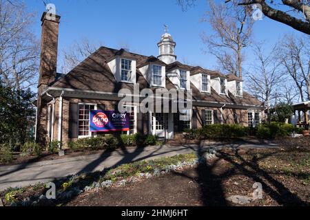 Nashville, Tennessee - 11 gennaio 2022: Esterno della casa Roy Apold, che si dice sia il fondatore della musica country Foto Stock