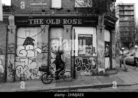 Derelict Londra Foto Stock