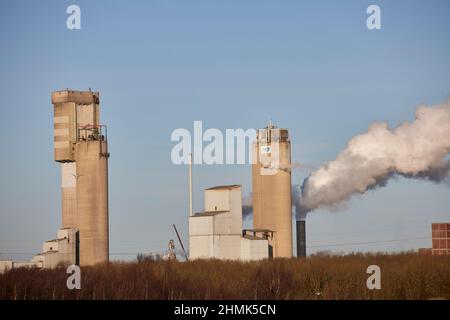 CF Industries, azienda leader a livello mondiale nella produzione di idrogeno e azoto, Billingham Stockton-on-Tees, County Durham, Inghilterra Foto Stock