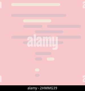 Codifica cartoon illustrazione vettoriale di linee simulate Illustrazione Vettoriale