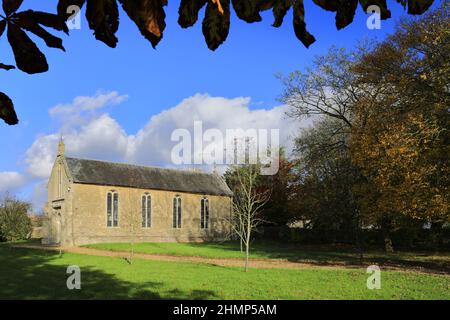 La Cappella di Santa Maria Maddalena, Ashton Village, Northamptonshire County, Inghilterra; Regno Unito Foto Stock