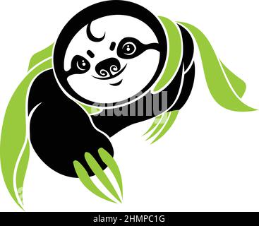 Super slath Flying con mantello Illustrazione Vettoriale