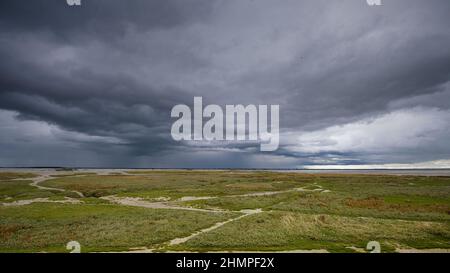 Orage et nuages de la Réunion et de la Réunion de la Réunion et de la Réunion de la Réunion et de la Réunion, Foto Stock