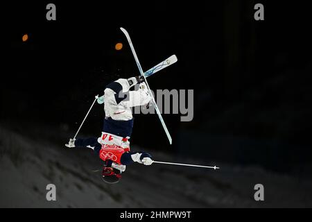 SOLO VENDITE DI ORIGINE USA Jaelin Kauf (USA), 2 FEBBRAIO 2022 - Sci Freestyle : Moguls Official Pra Foto Stock