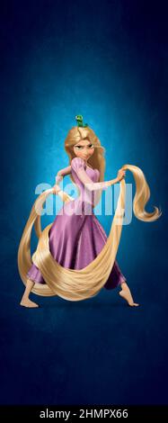 TANGLED (2010), diretto da Byron Howard e NATHAN GRENO. Credito: Walt Disney Pictures / Album Foto Stock