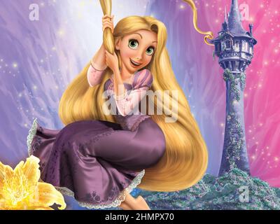 TANGLED (2010), diretto da Byron Howard e NATHAN GRENO. Credito: Walt Disney Pictures / Album Foto Stock
