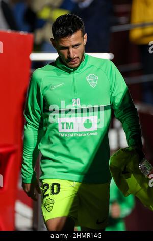 Siviglia, Spagna. 11th Feb 2022. Pablo Piatti di Elche CF durante la partita la Liga Santader tra Sevilla CF ed Elche CF a Ramon Sanchez Pizjuan a Siviglia, Spagna, il 11 febbraio 2022. (Credit Image: © Jose Luis Contreras/DAX via ZUMA Press Wire) Credit: ZUMA Press, Inc./Alamy Live News Foto Stock