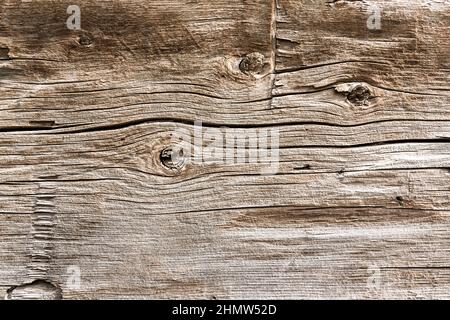 Il vecchio legno marrone sfondo texture Foto Stock