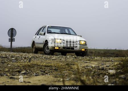 Auto sportiva vintage Ford Sierra RS500 Cosworth Foto Stock