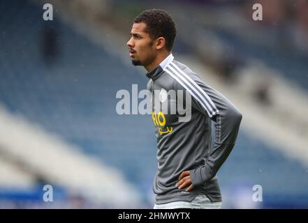 Huddersfield, Inghilterra, 12th febbraio 2022. Lliman Ndiaye of Sheffield Utd durante la partita del campionato Sky Bet al John Smith's Stadium, Huddersfield. Il credito d'immagine dovrebbe leggere: Simon Bellis / Sportimage Credit: Sportimage/Alamy Live News Foto Stock