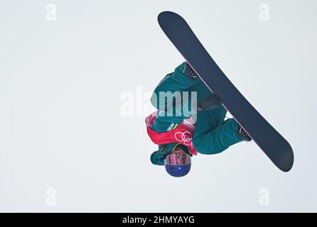 Zhangjiakou, Cina, 2022 Olimpiadi invernali, 9 febbraio 2022: Scotty James dall'Australia durante Snowboard, Half Pipe, al Zhangjiakou Snow Park. Prezzo Kim/CSM. Foto Stock