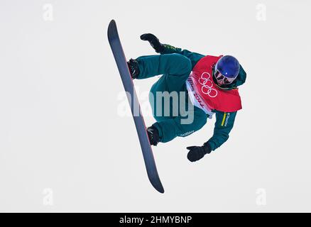 Zhangjiakou, Cina, 2022 Olimpiadi invernali, 9 febbraio 2022: Scotty James dall'Australia durante Snowboard, Half Pipe, al Zhangjiakou Snow Park. Prezzo Kim/CSM. Foto Stock