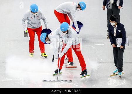 Pechino, Cina. 13th Feb 2022. Credit: Orange Pics BV/Alamy Live News Credit: Orange Pics BV/Alamy Live News Foto Stock