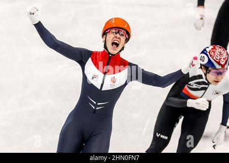 Pechino, Cina. 13th Feb 2022. Credit: Orange Pics BV/Alamy Live News Credit: Orange Pics BV/Alamy Live News Foto Stock