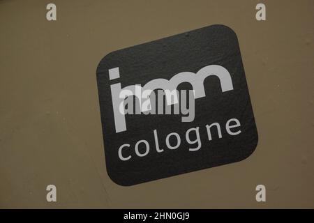 logo imm Cologne - Salone internazionale del mobile e dell'interior design Foto Stock