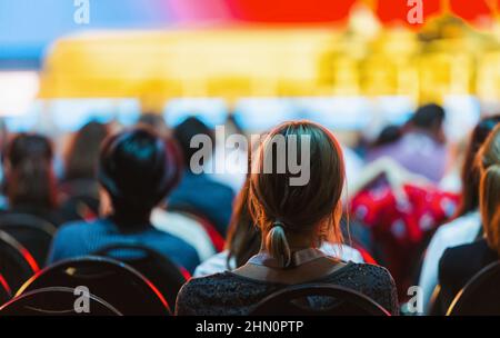 Business People Meeting Conference Seminar immagine del concetto Foto Stock