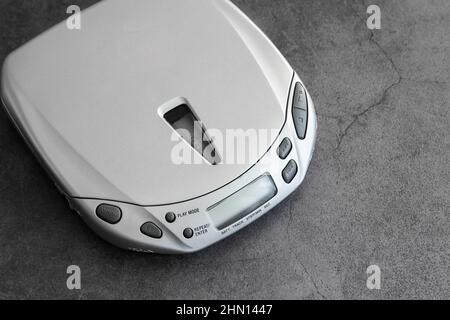 Lettore CD portatile Discman Foto Stock