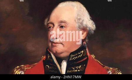 CHARLES CORNWALLIS, 1st Marchese Cornwallis (1738-1805) Generale e ufficiale dell'Esercito britannico, circa 1795 Foto Stock