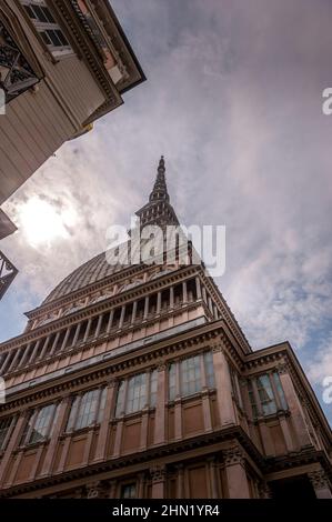 Vista sulla città di Torino in Italia Foto Stock