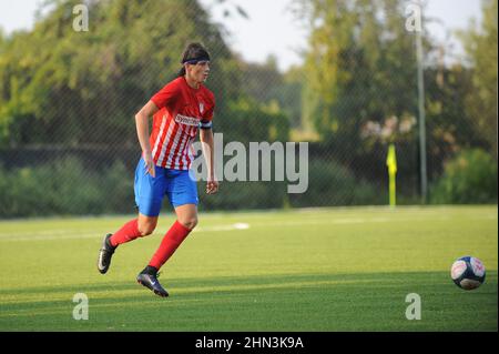 Radu Dragusin giocatore di Juventus Torino nel 2016 all'età di 14 anni Foto Stock