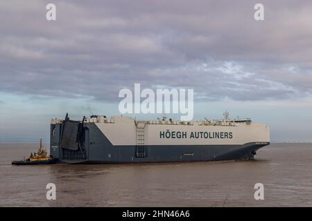 RoRo Hoegh Trotter Foto Stock