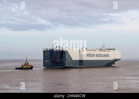 RoRo Hoegh Trotter Foto Stock