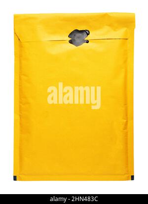 Busta spessa su sfondo bianco Foto Stock