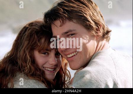 JOSH BROLIN e KERRI GREEN in THE GOONIES (1985), diretto da RICHARD DONNER. Credit: WARNER BROTHERS / Album Foto Stock