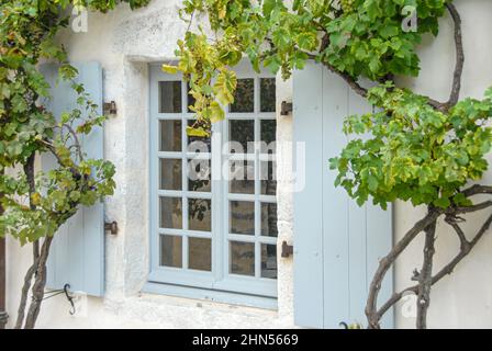 L'auberge des Sœurs Moisy è stato fatto da pittori che si incontravano, dormivano e lavoravano lì a St-Céneri-le-Gérei, Normandia, Francia Foto Stock