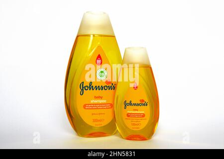 Il baby shampoo di Johnson non più lacrime Foto Stock