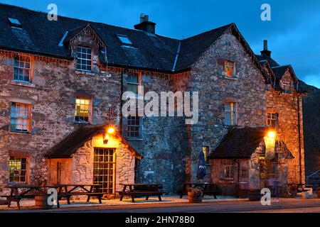 Vista del Drovers Inn Foto Stock