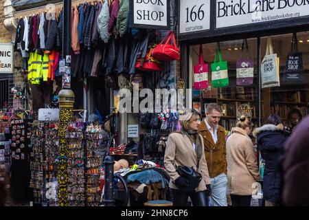 Londra intorno Brick Lane Eat End Foto Stock