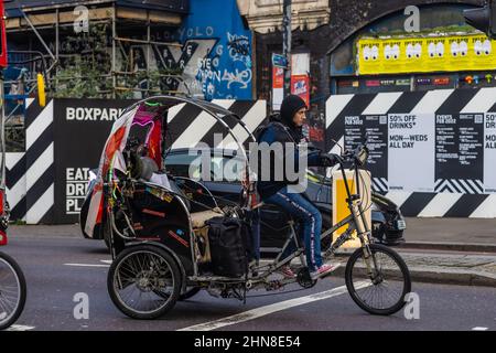 Londra intorno Brick Lane Eat End Foto Stock