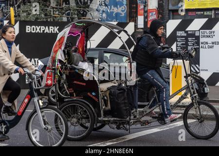 Londra intorno Brick Lane Eat End Foto Stock