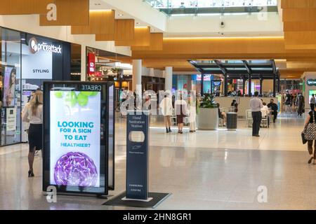 Canberra Center, all'interno di questo importante centro commerciale di Canberra, ACT, Australia Foto Stock