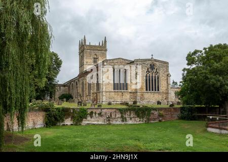 St Peter's Church, Barton-upon-Humber, North Lincolnshire, Regno Unito. Foto Stock