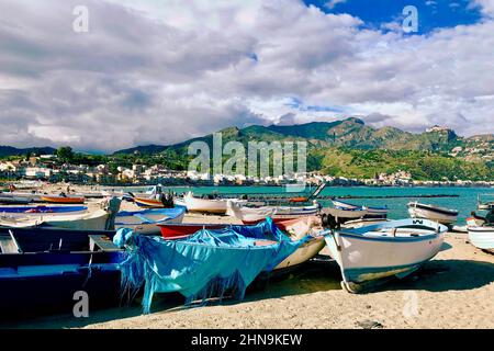 Paesaggi della Sicilia Foto Stock