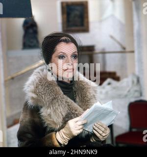 Timone Nadja, Österreichische Schauspielerin, Deutschland um 1974. Foto Stock