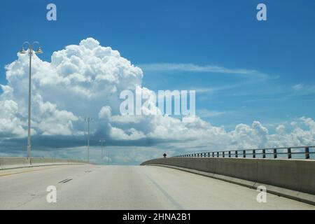 Clearwater Memorial Causeway, Pinellas County, Florida Foto Stock