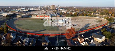 Western Fair Raceway Aerial. Novembre 6 2021 Luke Durda/Alamy Foto Stock