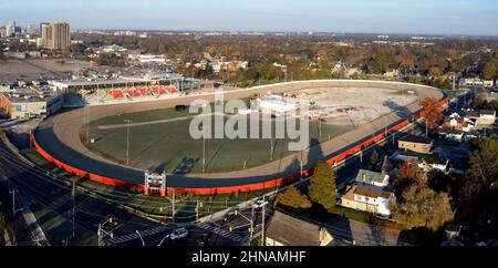 Western Fair Raceway Aerial. Novembre 6 2021 Luke Durda/Alamy Foto Stock