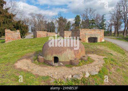 Fortezza di Belgrado in Serbia, a Belgrado Foto Stock